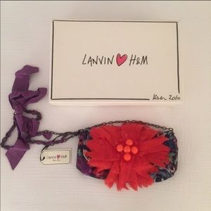 Authentic Lanvin x H&M Collab purse from 2010